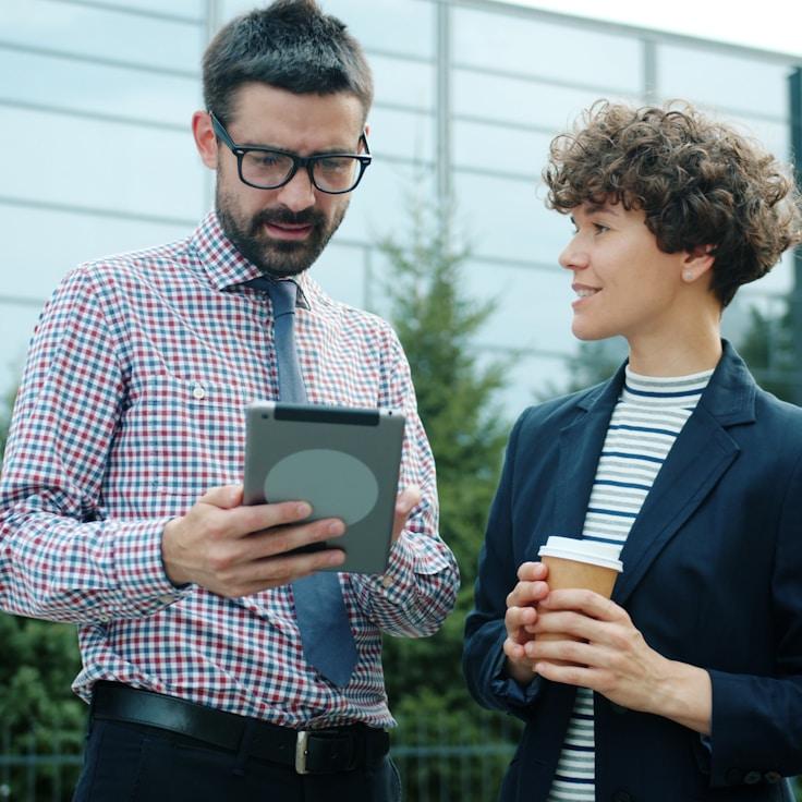 Android app development interface